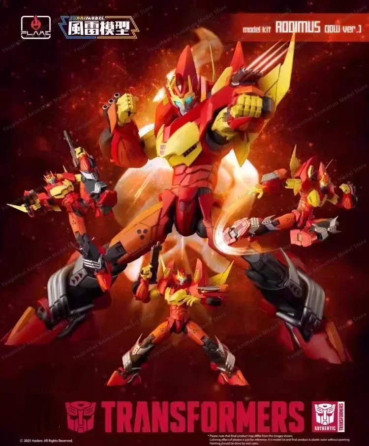 Thousand Values Training Wind and Thunder Model IDW Rodimus FlameToys Assembly Transformation Model Action Figures In stock