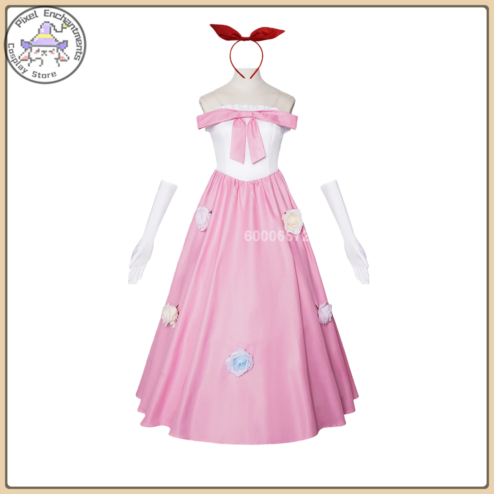 

Idol event cosplay costume anime starry berry, cute pink dress dress cosplay stage costume comic show halloween party costume