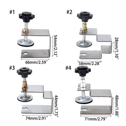 Useful Drawer Panel Clips Clamp Woodworking Drawer Front Clamp G-Clamps Stainless Steel Cabinet Hardwares Ji Installation Clamps