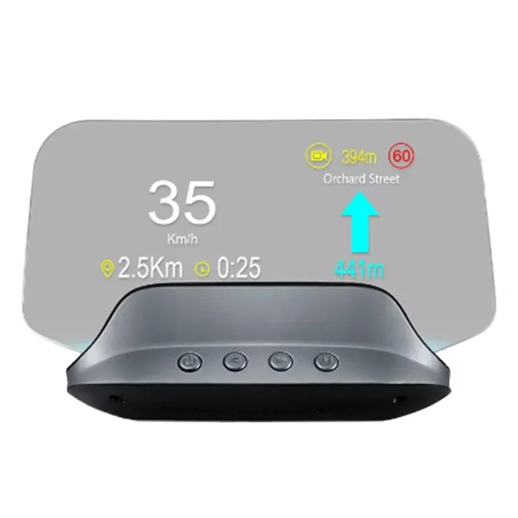 

High Quality OBD+GPS Dual system Car Automotive HUD with multi-alarms C3 Head up Display Navigation Support Google Map