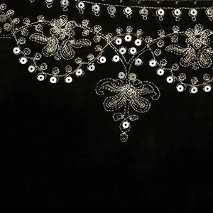 Damen Blumenstickerei Ernte Traf-Collete, Vintage College, ärmellose, Frauenmäntel, schicke Weste, Modeplatten 6 Hauptverkäufe mit Helligkeit - №2