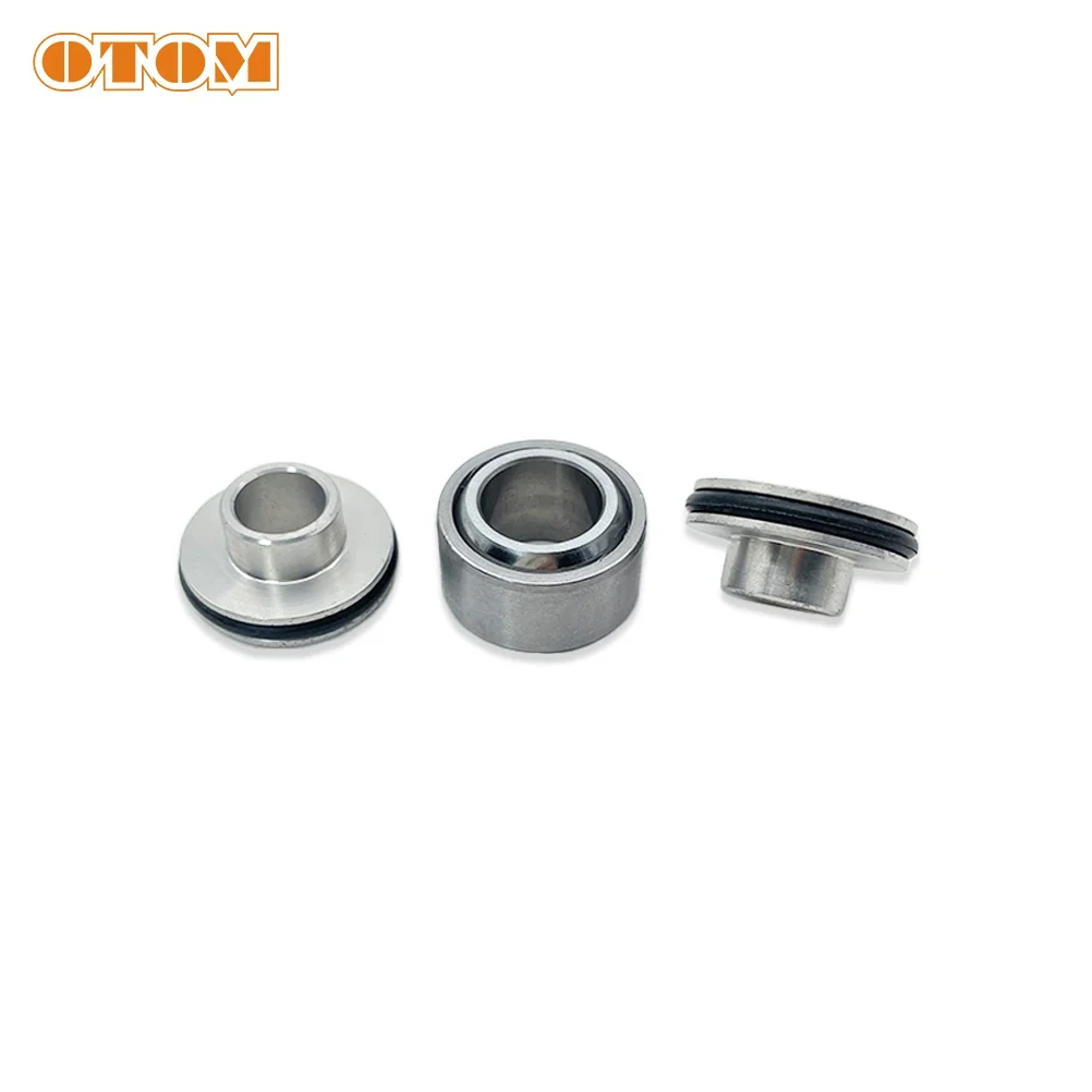 OTOM Motorcycle Radial Joint Bearing Shock Absorber Inlay Fish Eye Tower Top With T-type Bushings Kit For KTM EXC XCW 2017-2023