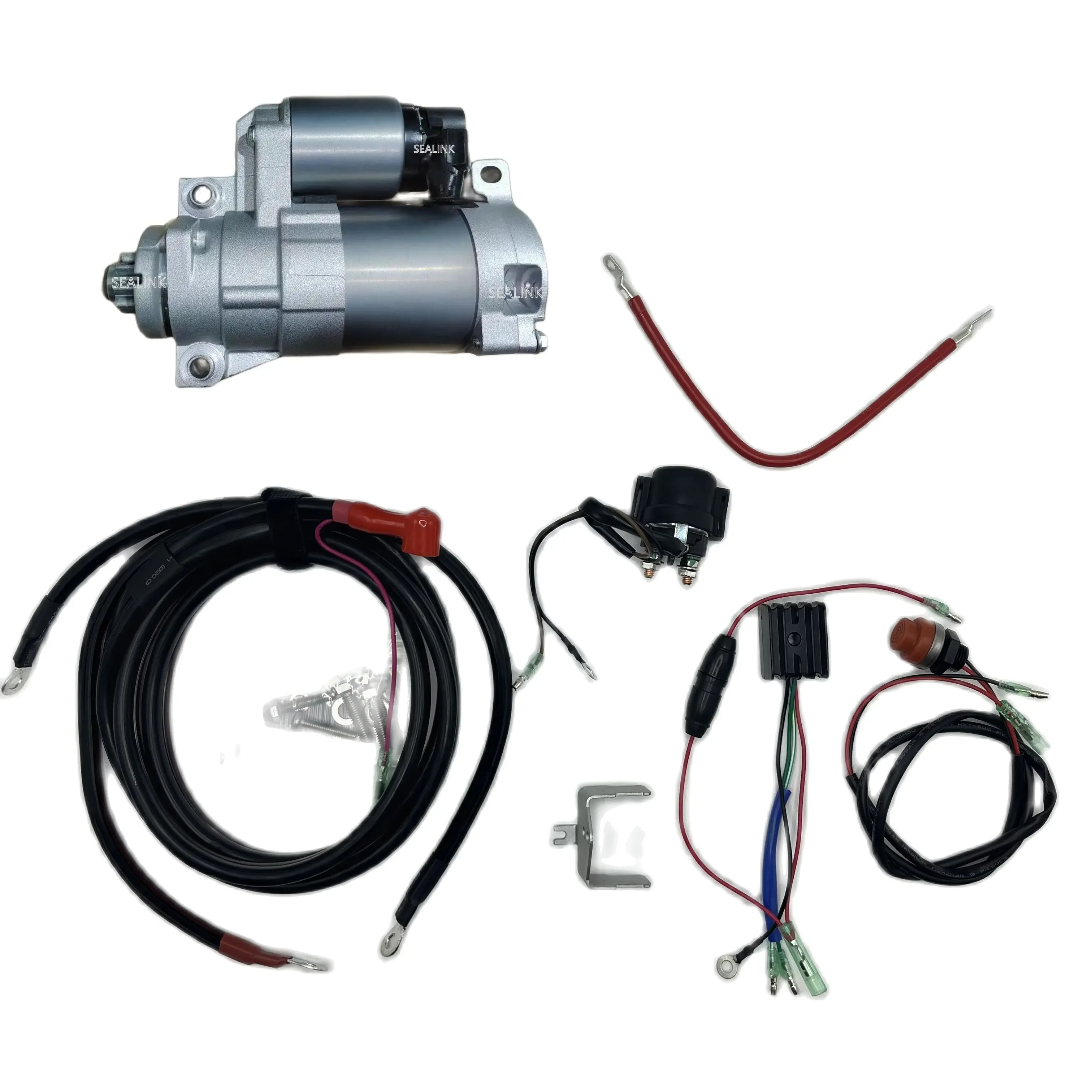 

Electric Start Kit For Yamaha 4 Stroke 20HP 25HP F20D ETL F25D F25 Model code 6DN8 6BPA