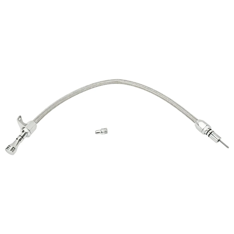 Replacement Automatic Transmission Dipstick with Flexible Stainless Steel Outer Tube for Fluid Level Checks, Service D7YA