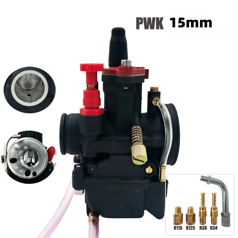 For Yamaha YSR50 Jog50 Vino50 BWS50 KTM 50 SX KTM50 50cc Moped  Pocket Bike  ATV 2T Temps Carburetor Small 15mm Pwk Carburateur