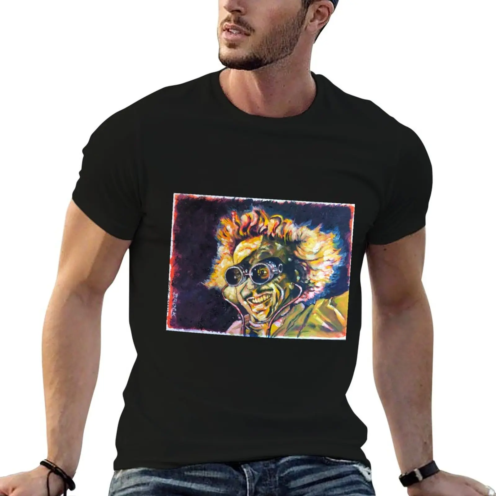 Gene Wilder as Dr. Frederick Frankenstein T-Shirt Vintage Style Printed Top