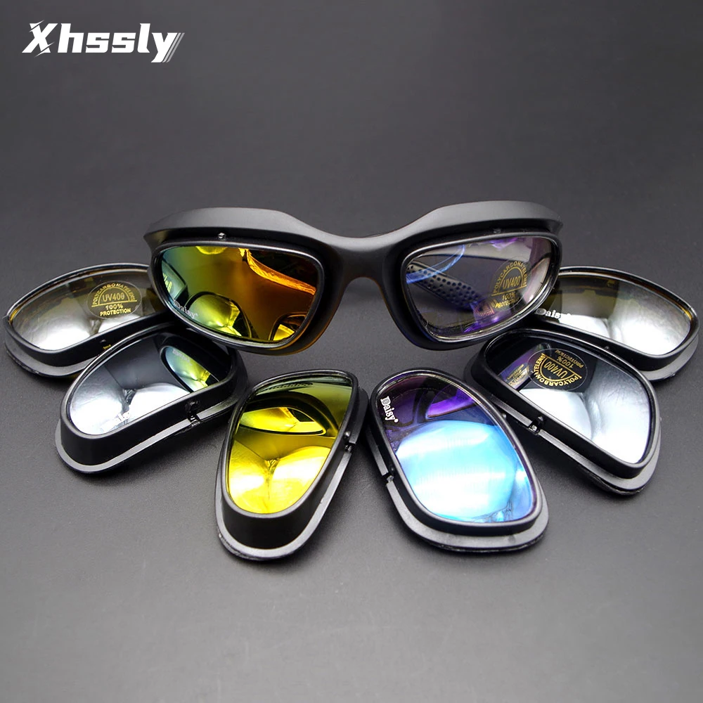 

Motorcycle Goggles Glasses Sunglasses Bike Cycling Eyewear For HONDA Varadero 1000 Cb500F Cbr 1100 Xx Vfr 1200 Pcx 2019 St1300