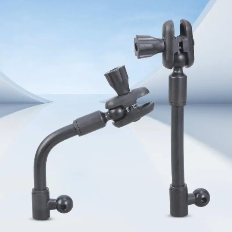 Rotating Bracket Extender Rod 17mm Bola Joint Extension Arm untuk Pemegang Telepon D2RC