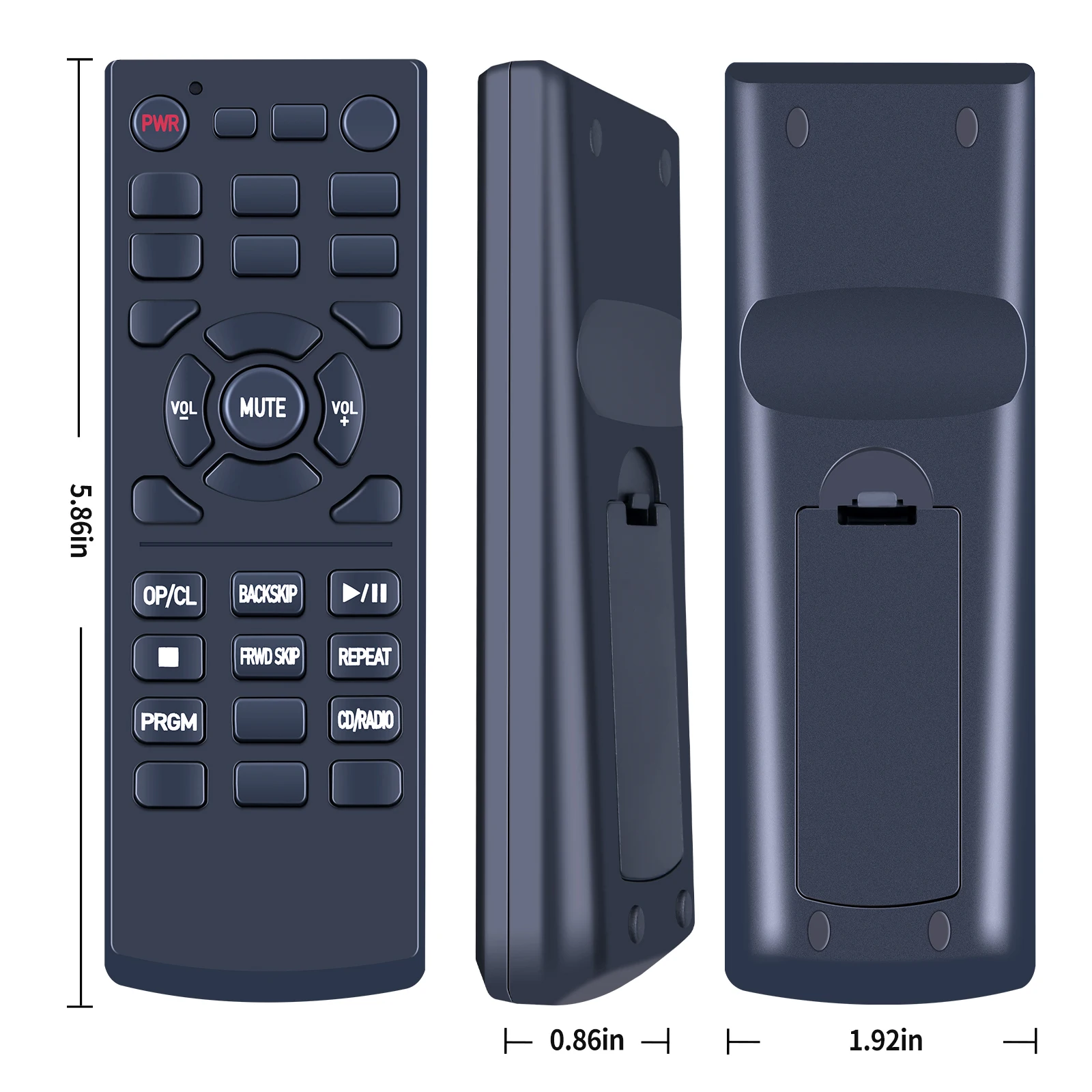 Замените пульт дистанционного управления для проигрывателя компакт-дисков Crosley Wurlitzer CR16 WR18 CR1702A