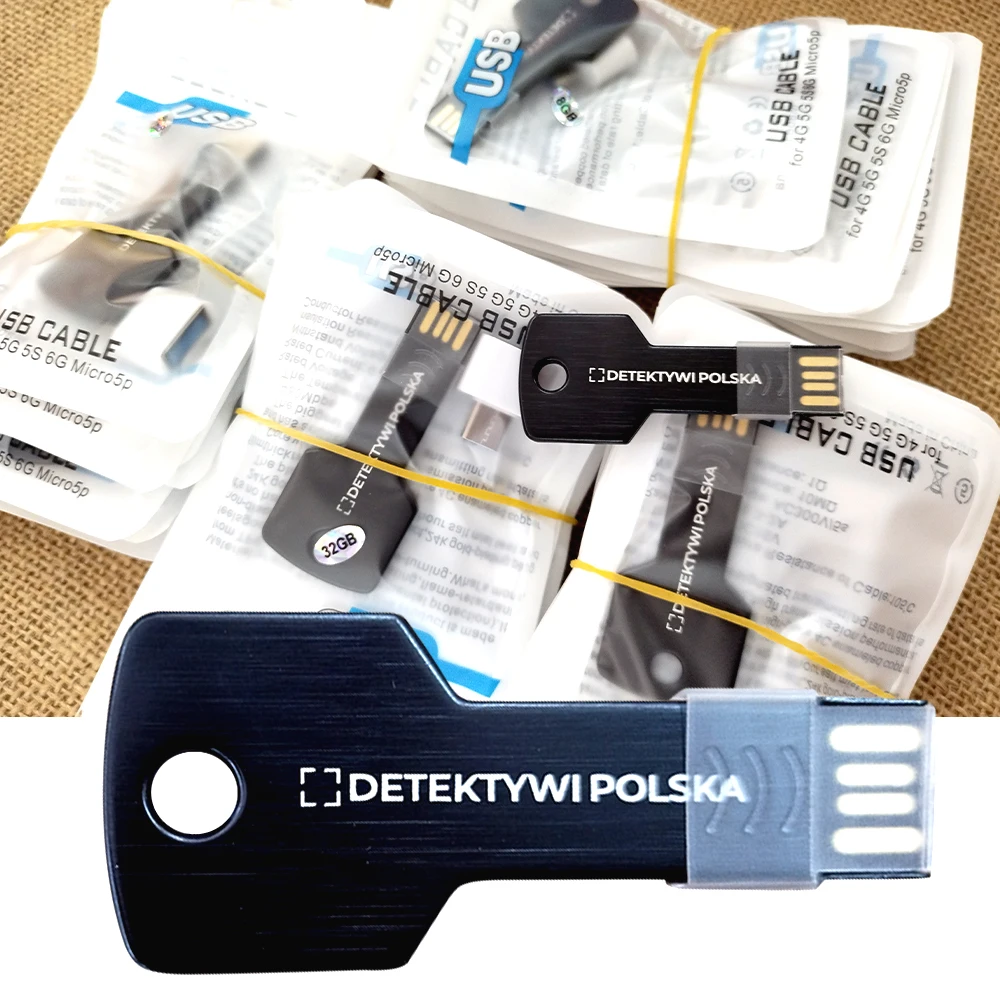 USB-флеш-накопитель в форме ключа, 4-16 Гб, 100 шт.