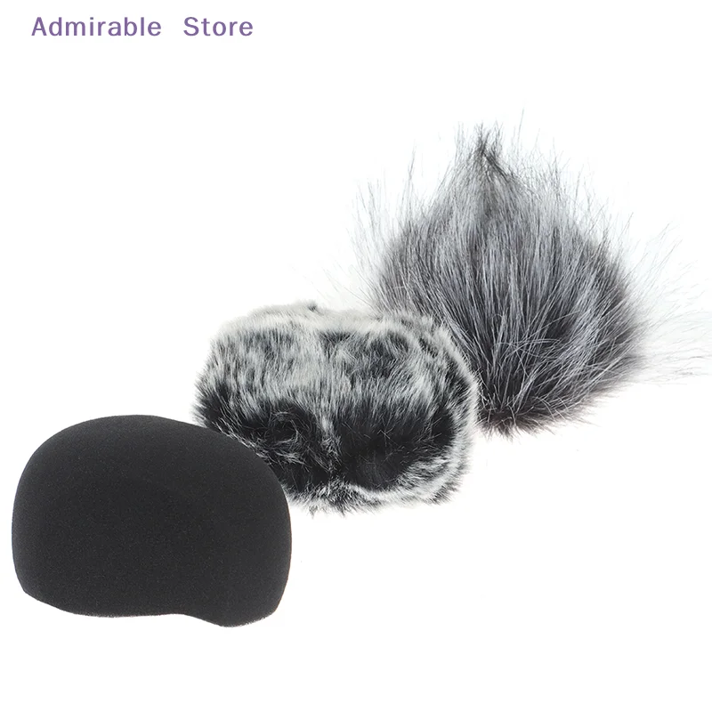 [W]1Pc Foam Mic Wind Cover Furry Windscreen Muff For ZOOM H5 H6 Recorder Microphone