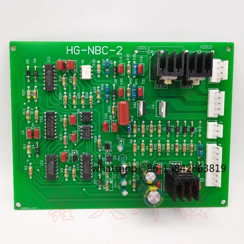 

Плата управления для газовой сварки Tap Gas Shielded Welding Control Board HG-NBC-2, основная, для аппаратов NBC-250/500/350, вторичная.