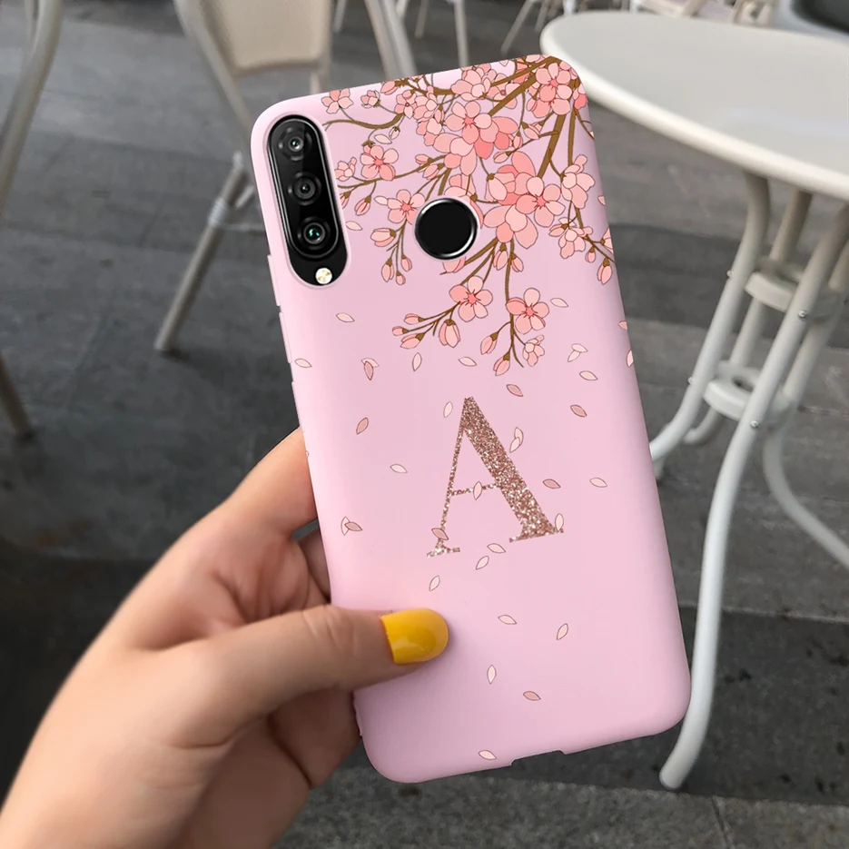 For Huawei P30 Lite Case Cute Crown Letters Cover Soft Silicone Phone Case For Huawei P30 Pro P 30 Lite Back Cover P30Lite Coque