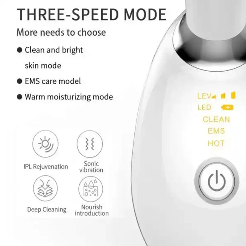 Neck Facial Lifting Device Neck Face Lifting Massager Skin Tighten Device LED Photon Anti Wrinkle Tightening Skin Care Tools