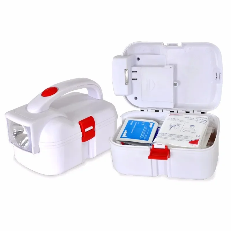 

Emergency Torch Kit - Includes Flashlight & Essential Medical Supplies
