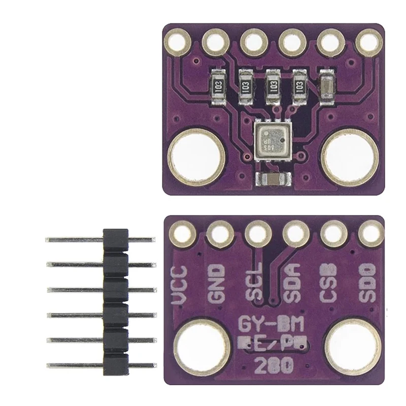 BMP280 3.3V BMP280 5V Digital Barometric Pressure Altitude Sensor I2C/SPI High Precision And Humidity Temperature Module