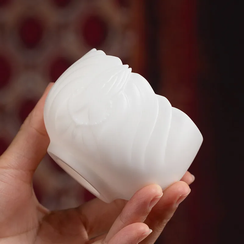 160ml Chinese Ceramic Buddha Cup Holy Water Cup