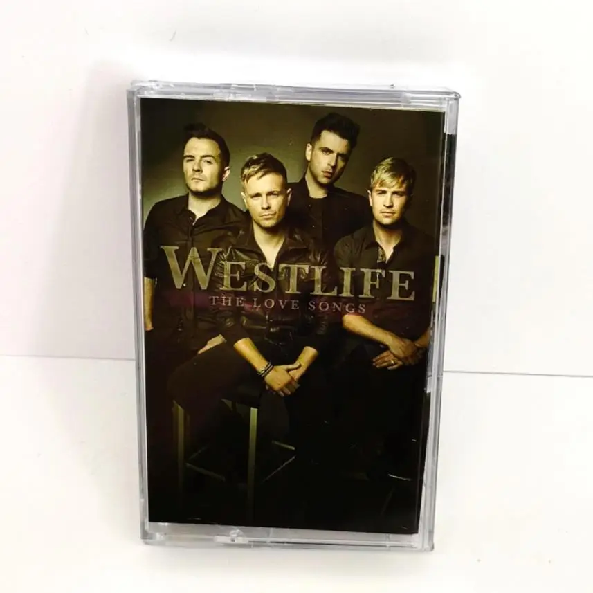 Retro Westlife Music Magnetic Tape The Love Songs Album Cassettes Cosplay Walkman Car Recorder Soundtracks Box Party Music Gifts