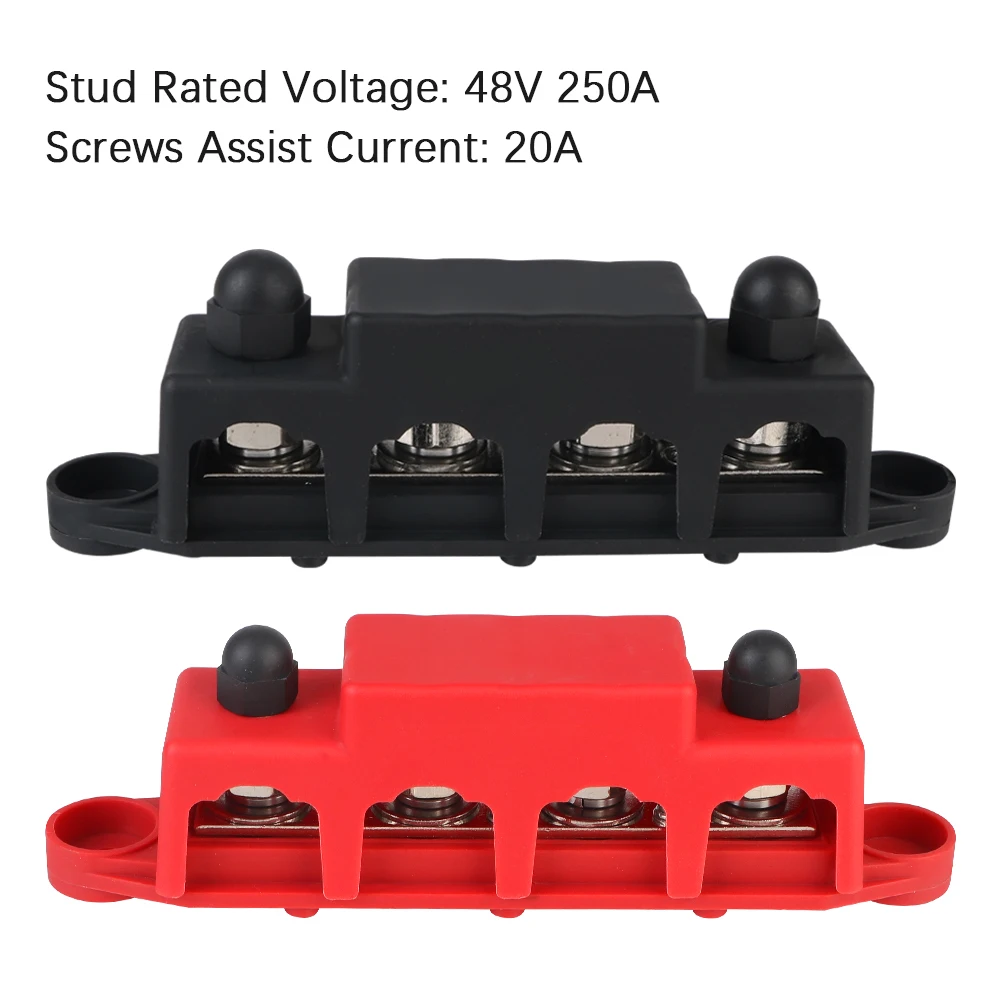 M8 M10 Stud Power Distribution Block 5/16\