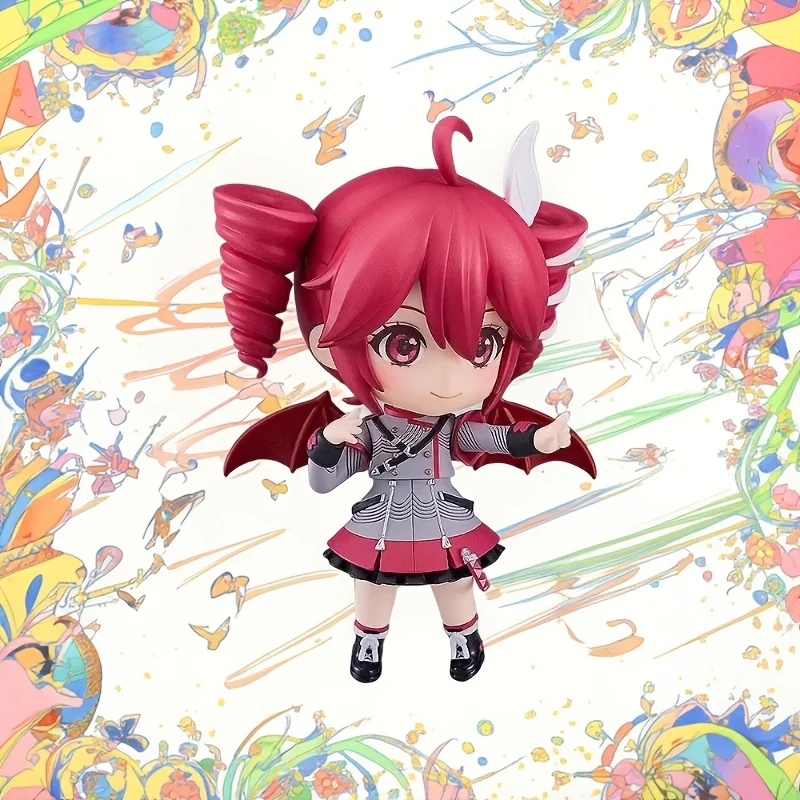 Anime Game Character Figurine 1 Q-version with Movable Limbs Changeable Faces Collectible Statue Model Decorative Toy