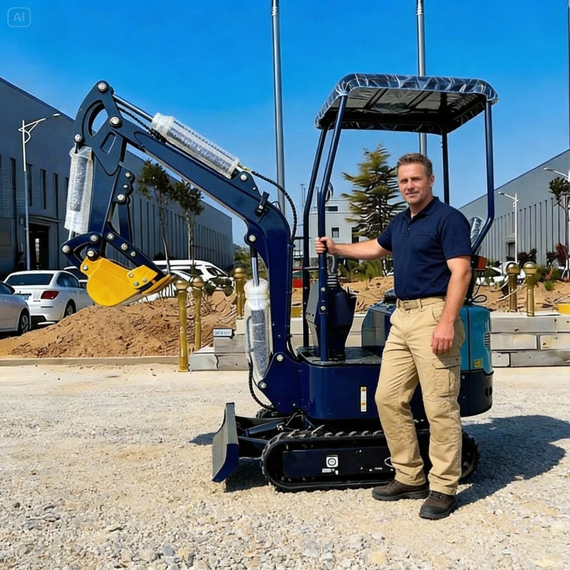 

Customized Kubota 1.8/2.5t Mini Pelle Hydraulique Excavator Diesel Digger Europe Chantier Construction