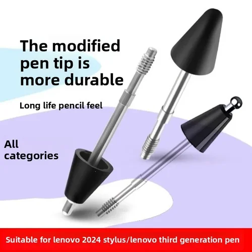 Adecuado para Lenovo 2024, punta de bolígrafo de tubo de aguja, versión Universal, punta de bolígrafo de repuesto para lápiz táctil Lenovo de tercera generación