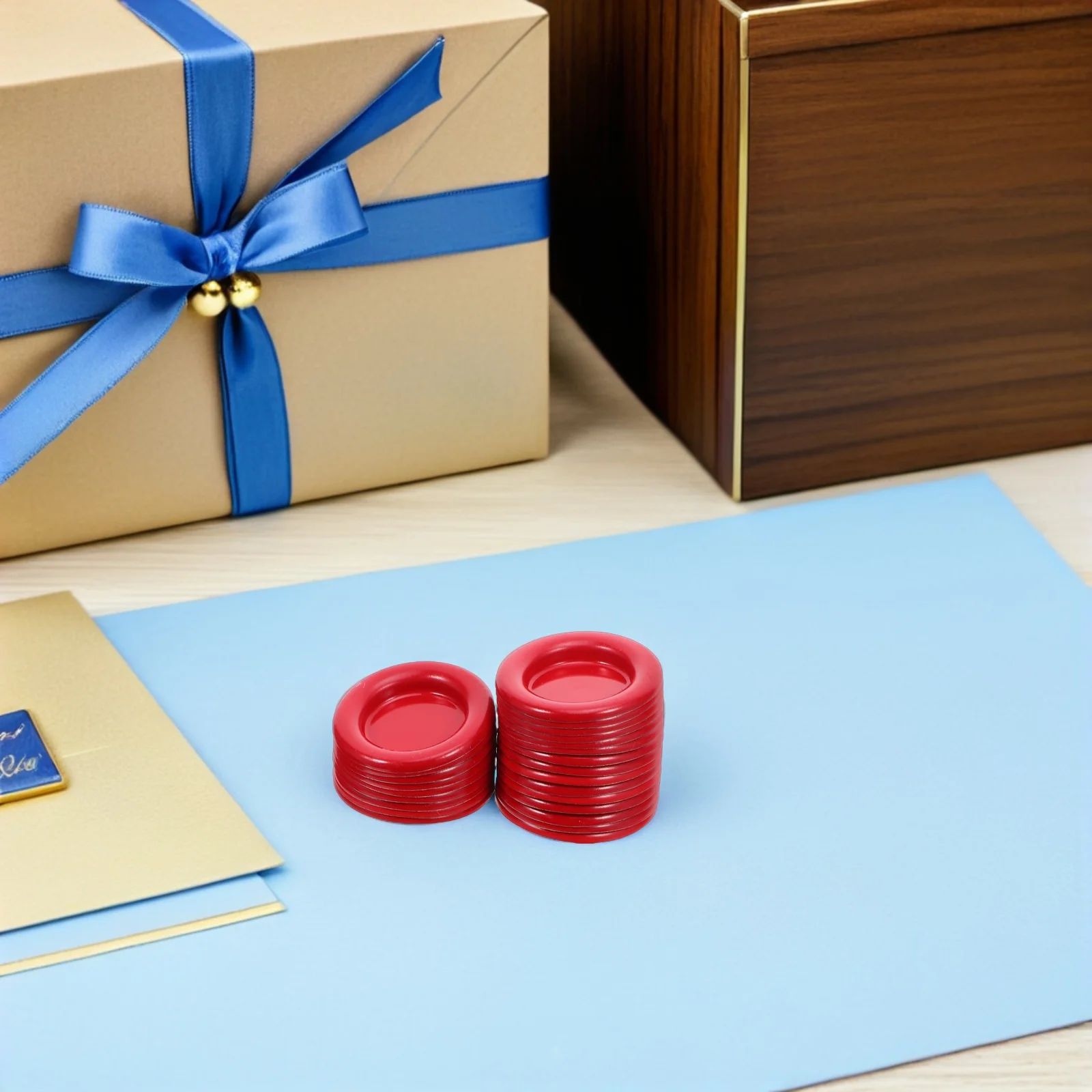 

50Pcs Metal Incense Cone Holder Tray Mini Aromatherapy Burner for Home Decor Office Travel Fragrance Catcher Incinse Holder