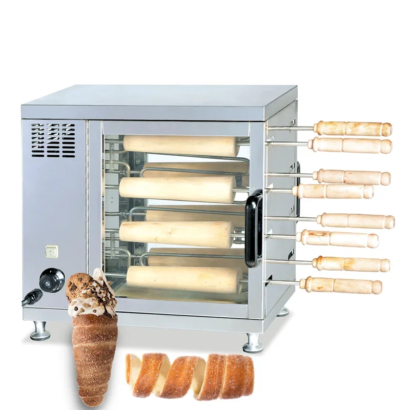 Baumstriezel Trdlo Trozkol Czech Trdelnik Kurtosh Kalac Kalacs Spit Chimney Cake Grill And Oven Cak Cone Roller Maker Machine