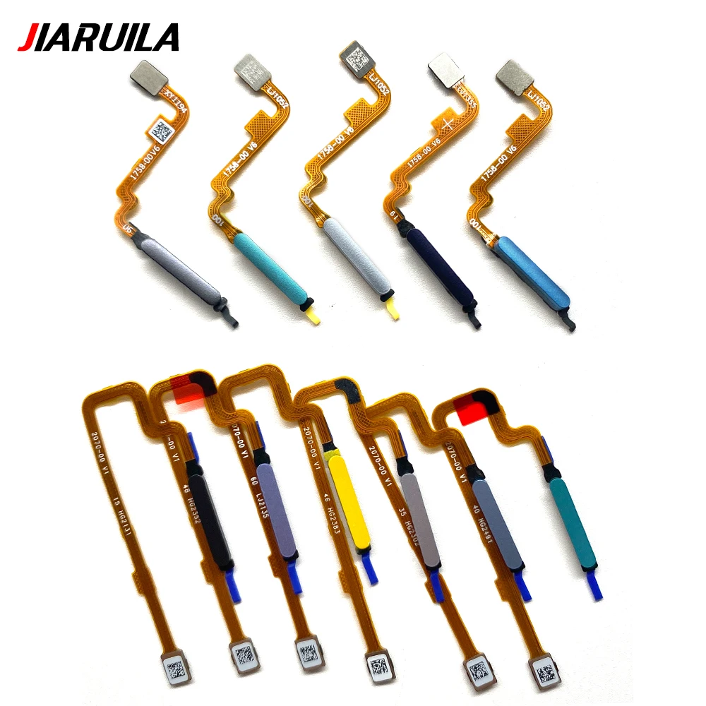 

10Pcs, Power Home Button Key Fingerprint Menu Return Key Sensor Flex Cable For Xaiomi Poco C50 M5 M5S / Redmi A1 Plus