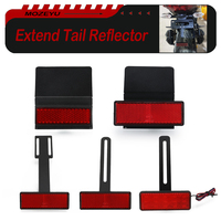 License Plate Holder Parts Extend Tail Reflector Turn Signal Led License Light Parts Motorcycle Fender Eliminator Accessories
