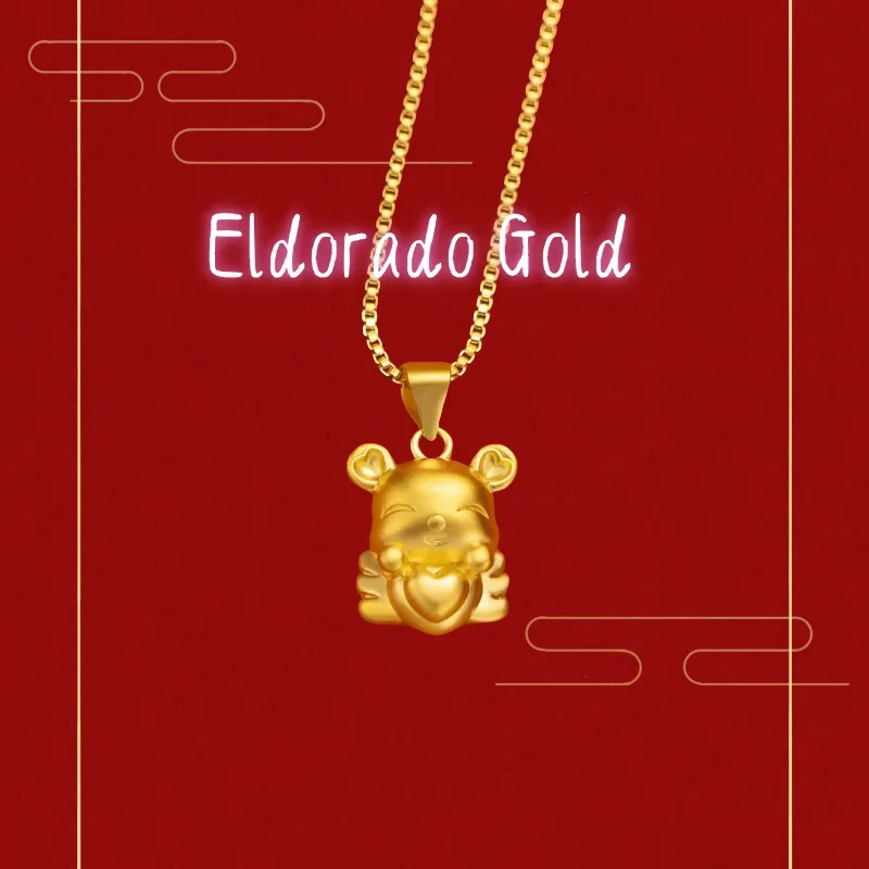 

Сердце из 24-каратного золота 2025 года - подвеска «обнимающий медведь» | AU999 Pure Gold, 3D мишка с сердцем, румяна с розовой эмалью, сладкие и девчачьи