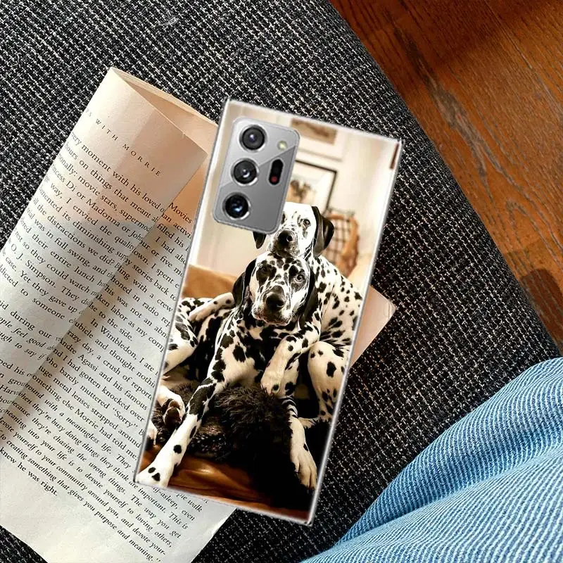 A Clever Spotted Dog Phone Case For Galaxy Samsung A03 A03S A13 A23 A33 A53 A73 A54 A34 A24 A14 5G A04 A04S A9 A8 A7 A6 Plus A10