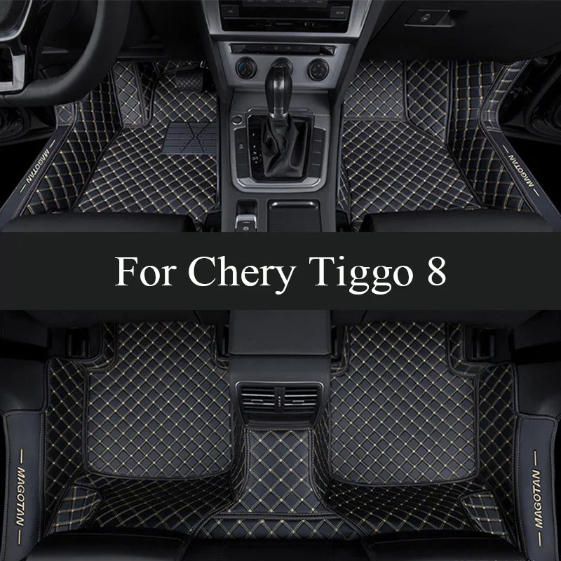 

Car Floor Mats For Chery Tiggo 8/ Tiggo 8 Pro Five Seats 2022 2023 Custom Auto Foot Pads Automobile Cover Interior trunk mat