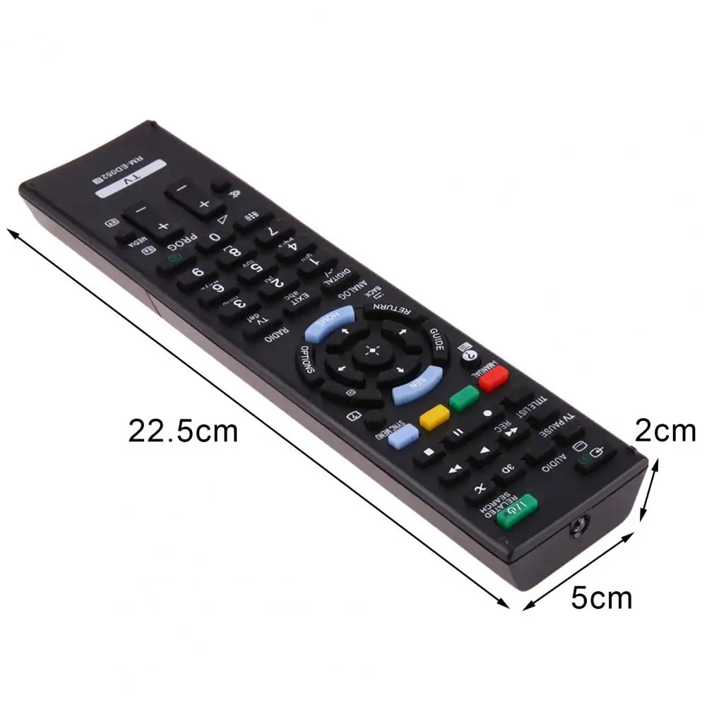 Practical Remote Control English Version Compatible Plastic Fast Response Remote Control Professional TV Remote Switch Accessory