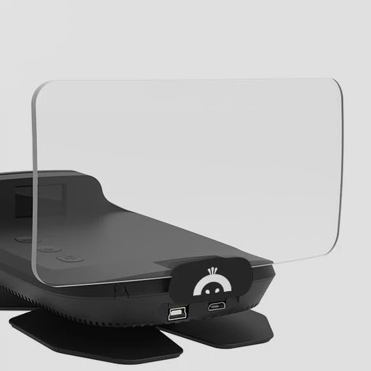 9.5inch Car HUD Head-up Display OBD2 Overspeed Warning System Projector Windshield Auto Electronic Voltage Alarm