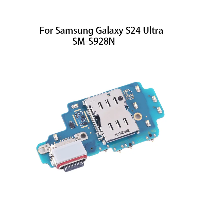 org USB Charge Port Jack Dock Connector Charging Board Flex Cable For Samsung Galaxy S24 Ultra SM-S928N