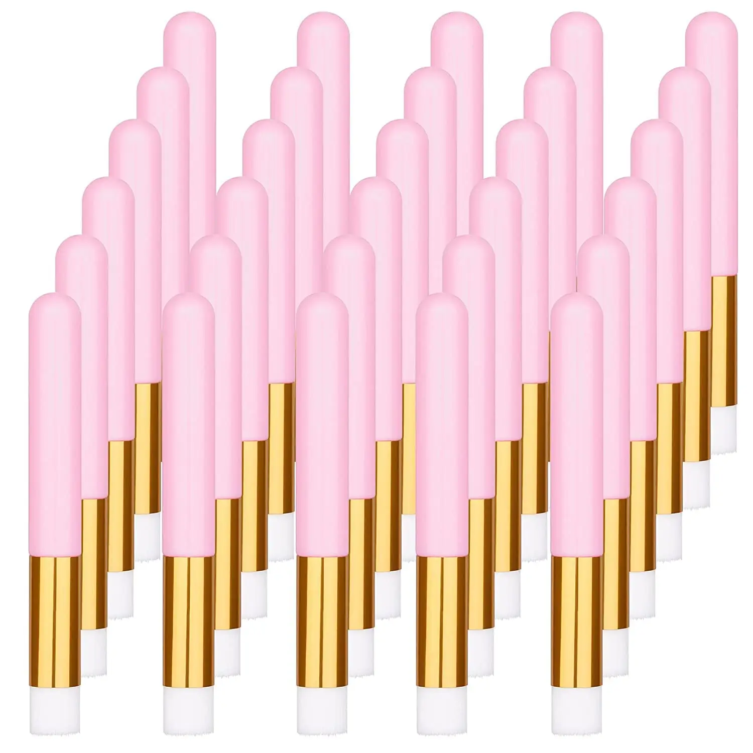 

30 Pcs Lash Shampoo Brushes for Eyelash Extensions Cleanser with Nose Pore Deep Cleaning Tool