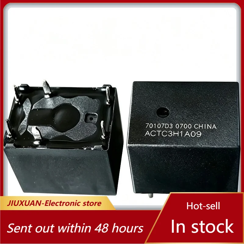 6‑Pin Automotive Relay ACTC3H1A09 12V Double Normally Open Auto Electromagnetic Relay Vehicle Replacement Spare Parts