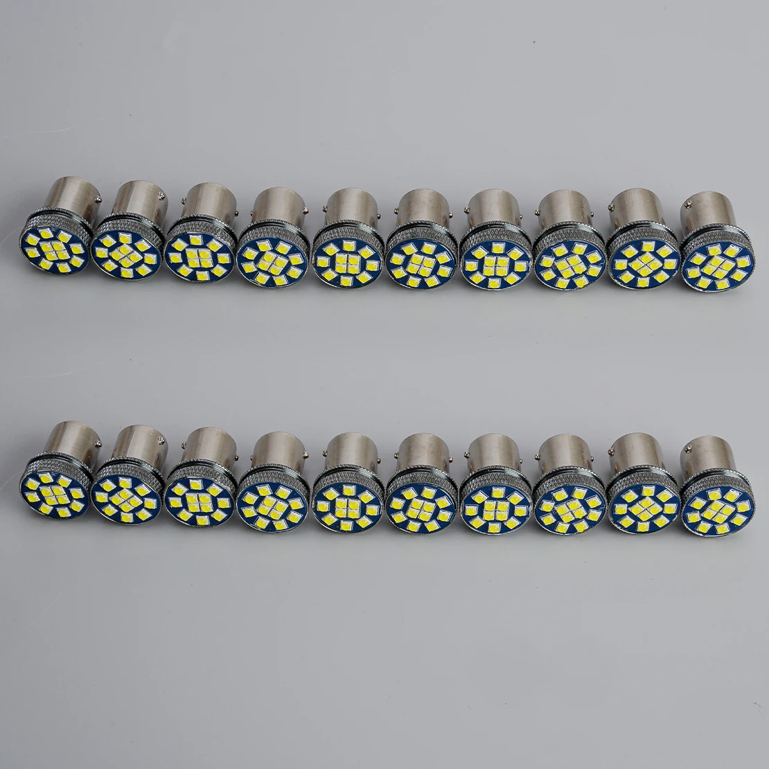 

20 шт. белый светодиод 12SMD BAY15D 1156 1157 7440 3157 T20 P21W DRL лампы указателя поворота, универсальные для автомобиля, грузовика, 24 В постоянного тока
