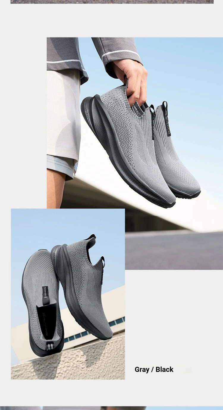 361 Degrees Fengye 5.0 Slip-On Daily Running Shoes Langlebige, stabile, leichte, elastische, atmungsaktive Herren-Sneaker 672632242 – Detail 17