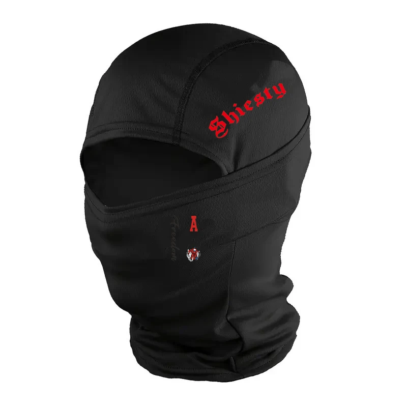 1/2/5PC fashionable outdoor cycling windproof and warm head cover, men's and women's universal breathable face mask
