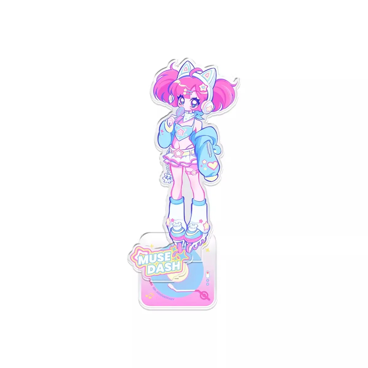 Official Game Muse Dash Buro Rin Marija Fashion Acrylic Stand Display Cosplay Original Kids Gift