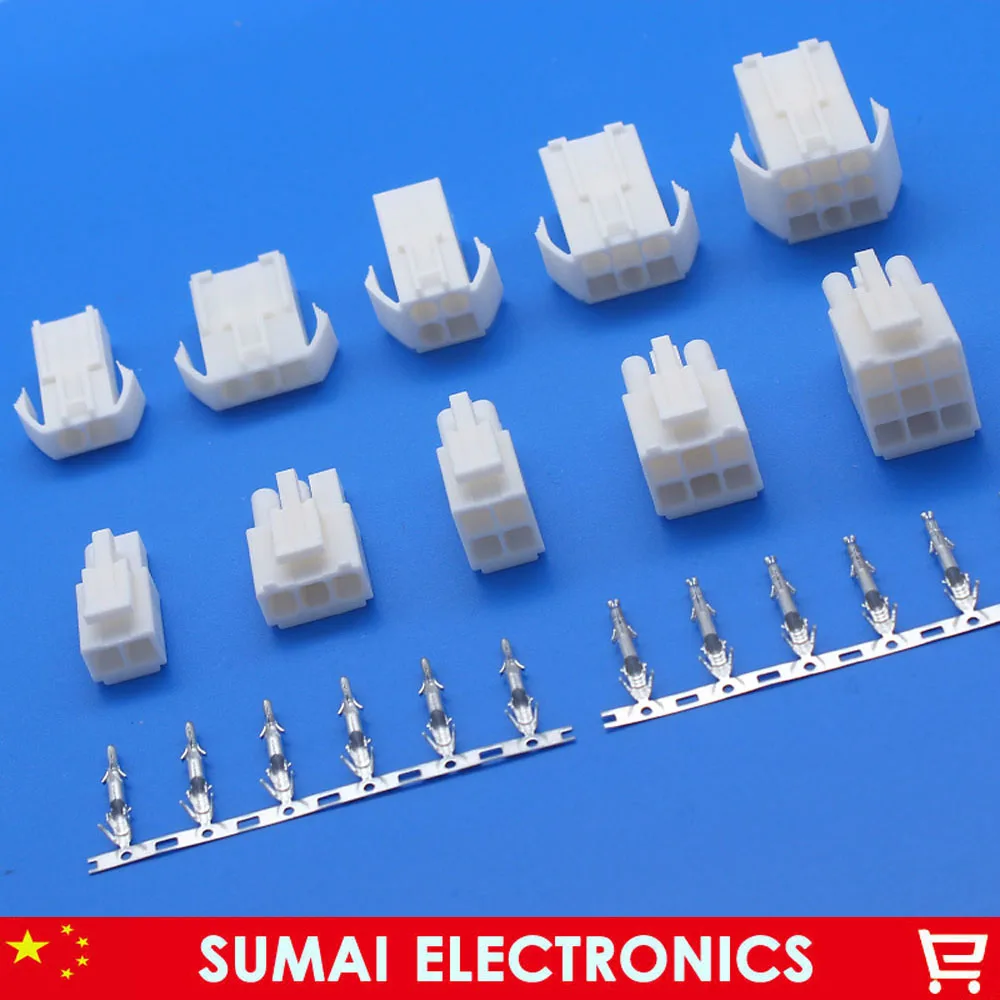 10 / 50 Sets 4.5mm EL-2P/3P/4P/6P/9P/12P/15P Connector for Car / LED / LCD,2Pin 3Pin 4Pin 6Pin....