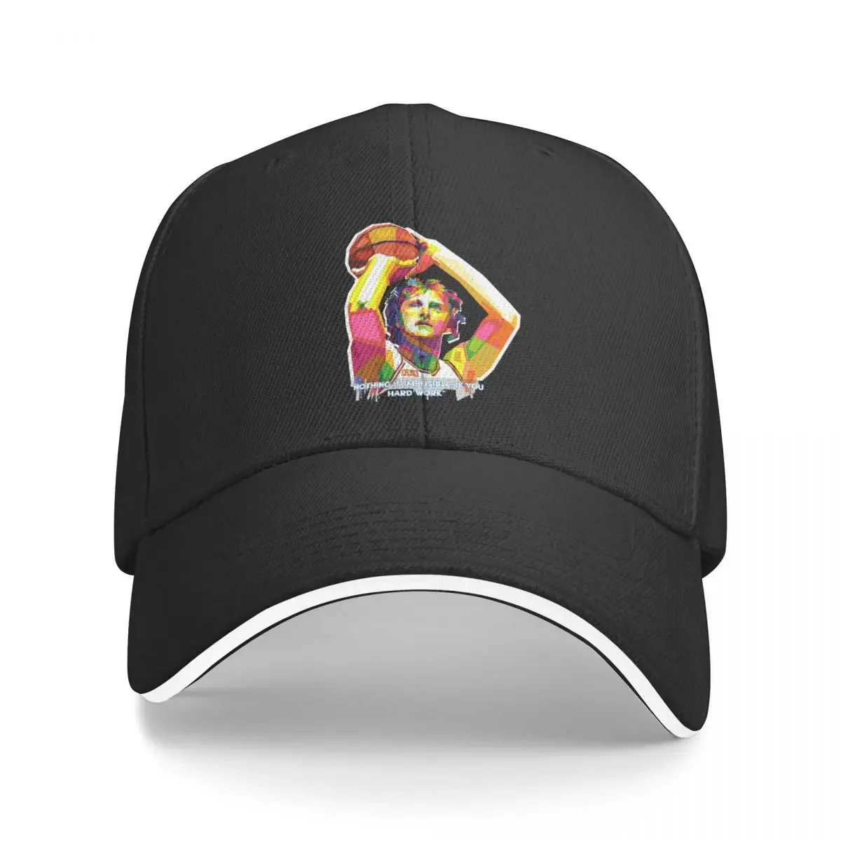

Nothing Imposible If Work Hard Quotes Baseball Cap Luxury man cap Women Men's