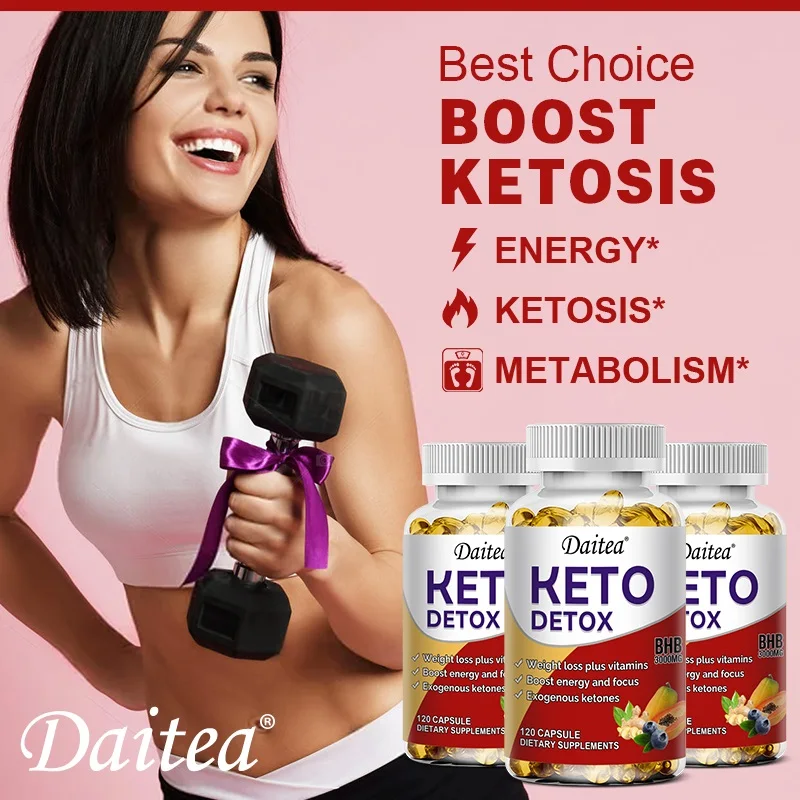 Keto Capsules - Reduce Fatigue and Keep Muscles Functioning Smoothly. Help Normal Energy Metabolism and Prevent Weight Gain.