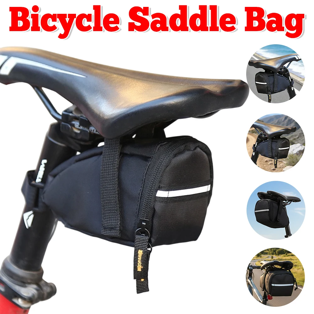 Bicycle Bags Multi-function Bicycle Saddle Bag Rainproof MTB Seatpost Rear Storage Pouch Cycling Equipment