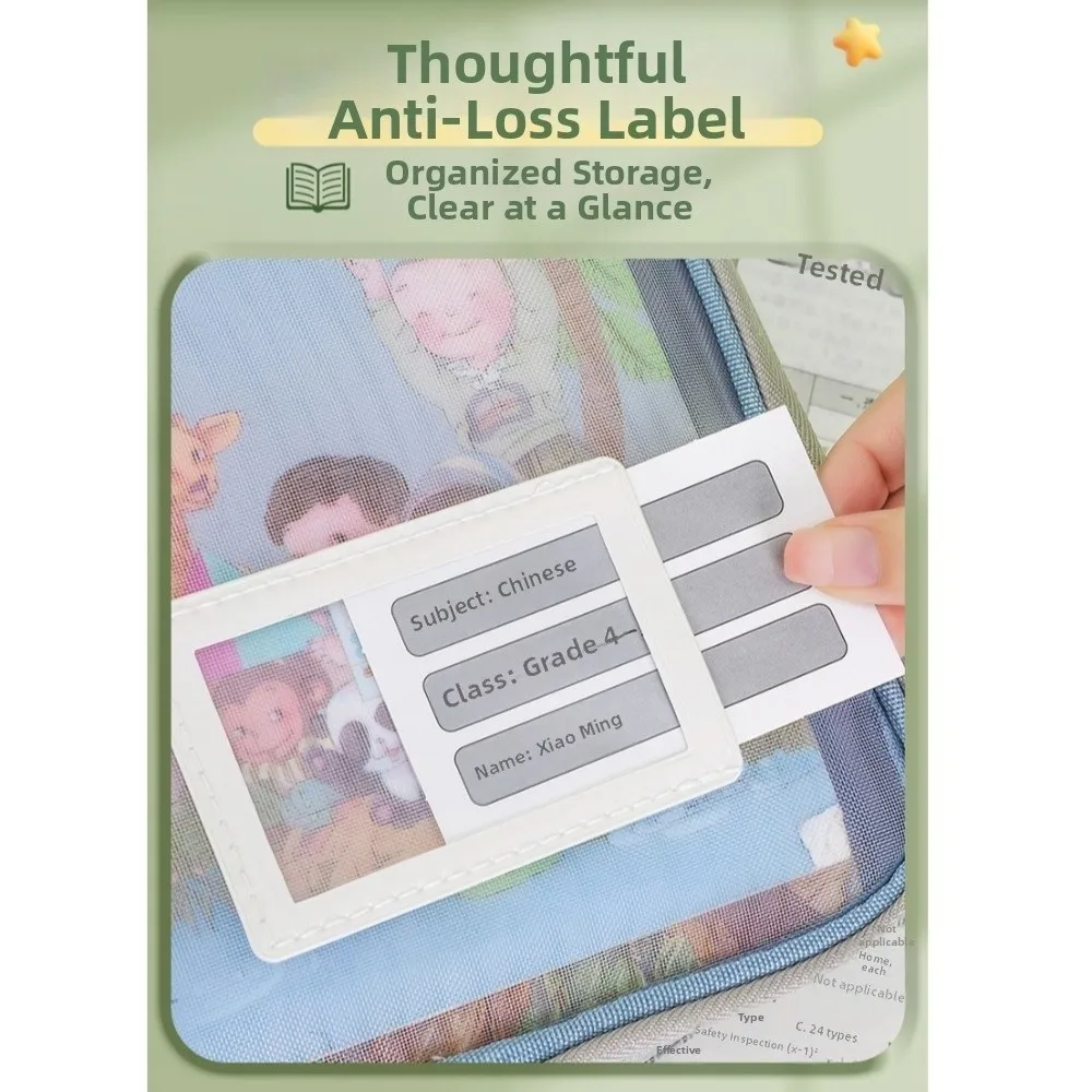 

Прозрачная сумка для документов формата А4, большая вместительная сумка на молнии с широким отверстием, ручная многофункциональная сумка для книг для студентов, подростков