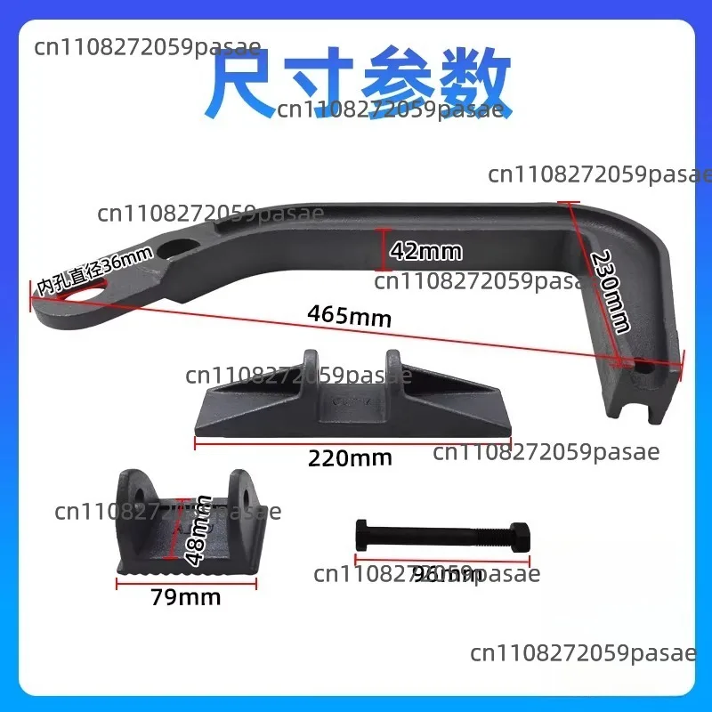 

Auto Body Repair Tool Set: 4-Piece Set Including Large Hook, Deep-Drawer Hook, C-Hook, and Right-Angle Hook