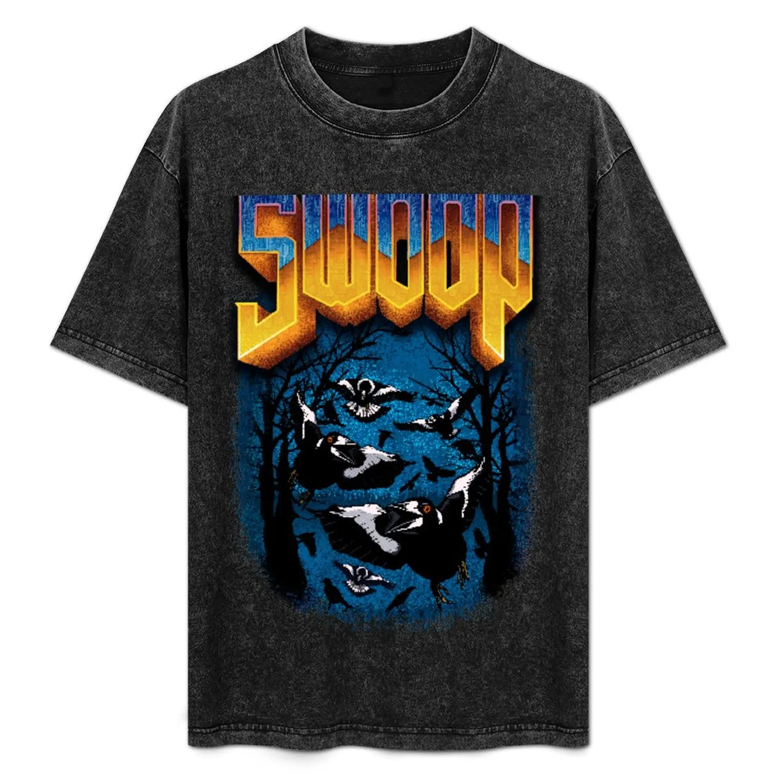 

SWOOP T-Shirt Fashion Letter Print T-Shirt