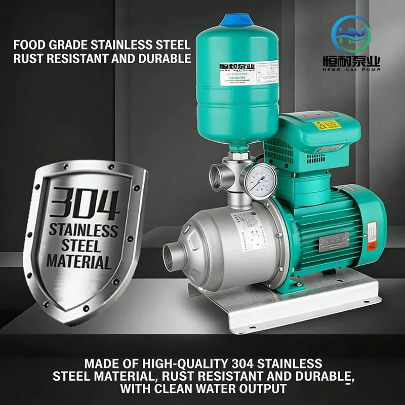 

MHI Stainless Steel Horizontal Multi-Stage Pump Intelligent Constant Pressure Variable Frequency Booster Pump Energy-Saving Cent